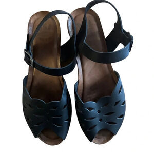 DNA‎ FOOTWEAR Tilden Black Oiled Leather 40 9.5